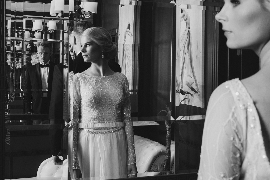 sesja ślubna w stylu glamour